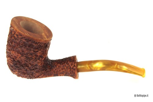 Pipa radice rind half - rind, bent